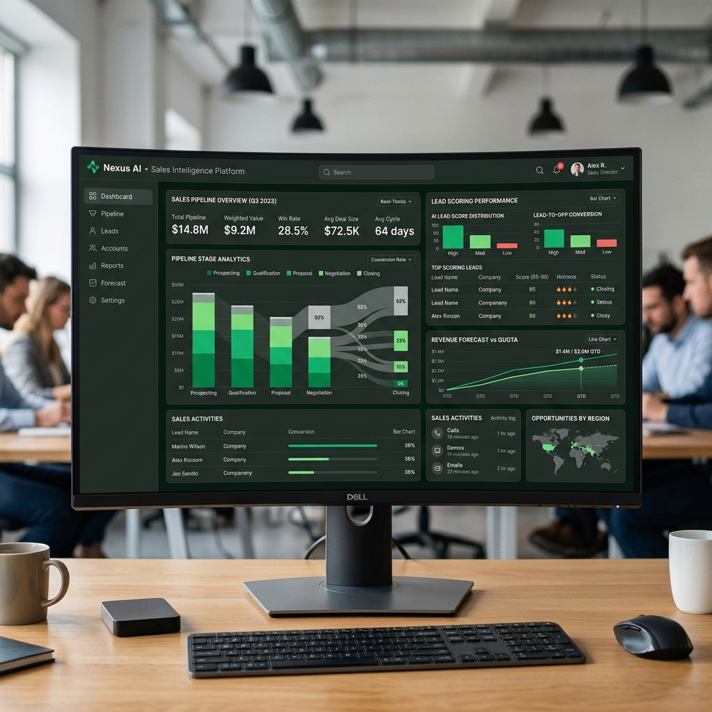 MyntiqConnect AI Sales Platform